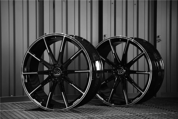 Brabus Monoblock Z Platinum wheels R24 for Mercedes-Benz cars