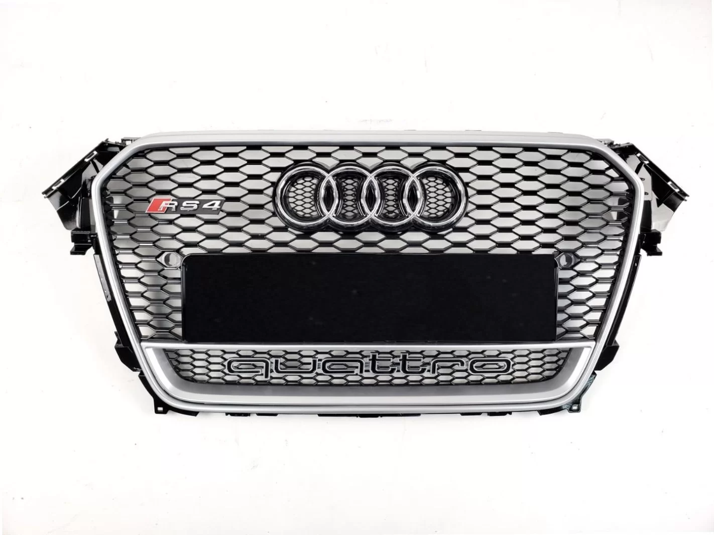 Audi RS4 chrome Quattro front bumper radiator grille for Audi A4 2012-2015