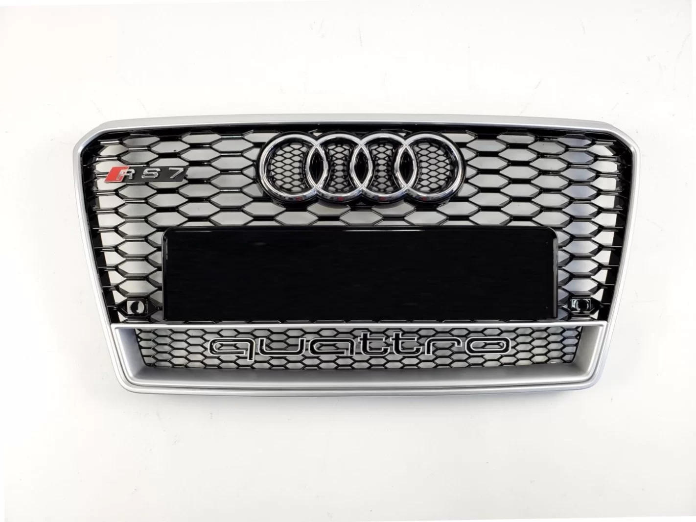 Audi RS7 front bumper radiator grille chrome QUATTRO for Audi A7 2010-2014