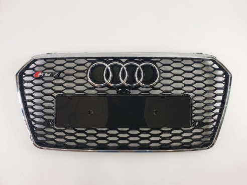 Audi RS7 front bumper radiator grille chrome for Audi A7 2014-2017