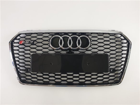 Audi RS7 front bumper radiator grille chrome for Audi A7 2014-2017