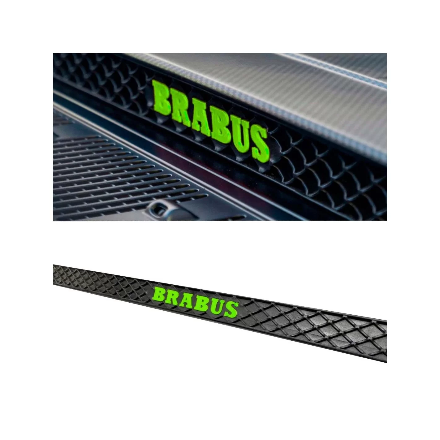 Plastic Brabus style GREEN hood scoop tail mesh for Mercedes Benz G class W464 W463a G63 G500 G350