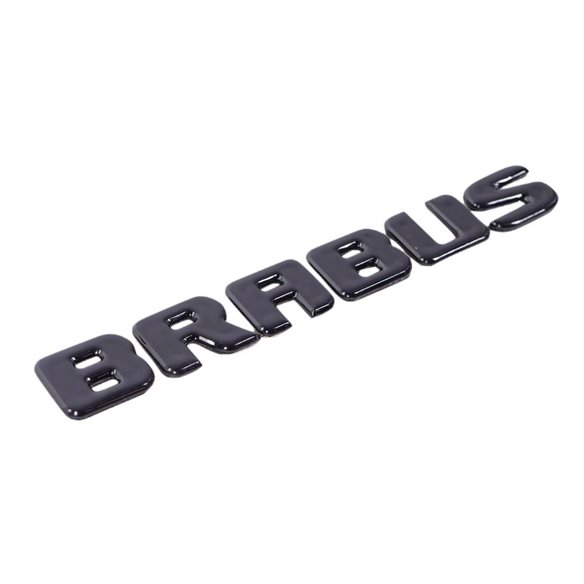 Metallic black Brabus style emblem logo badges for Mercedes-Benz W463A W464