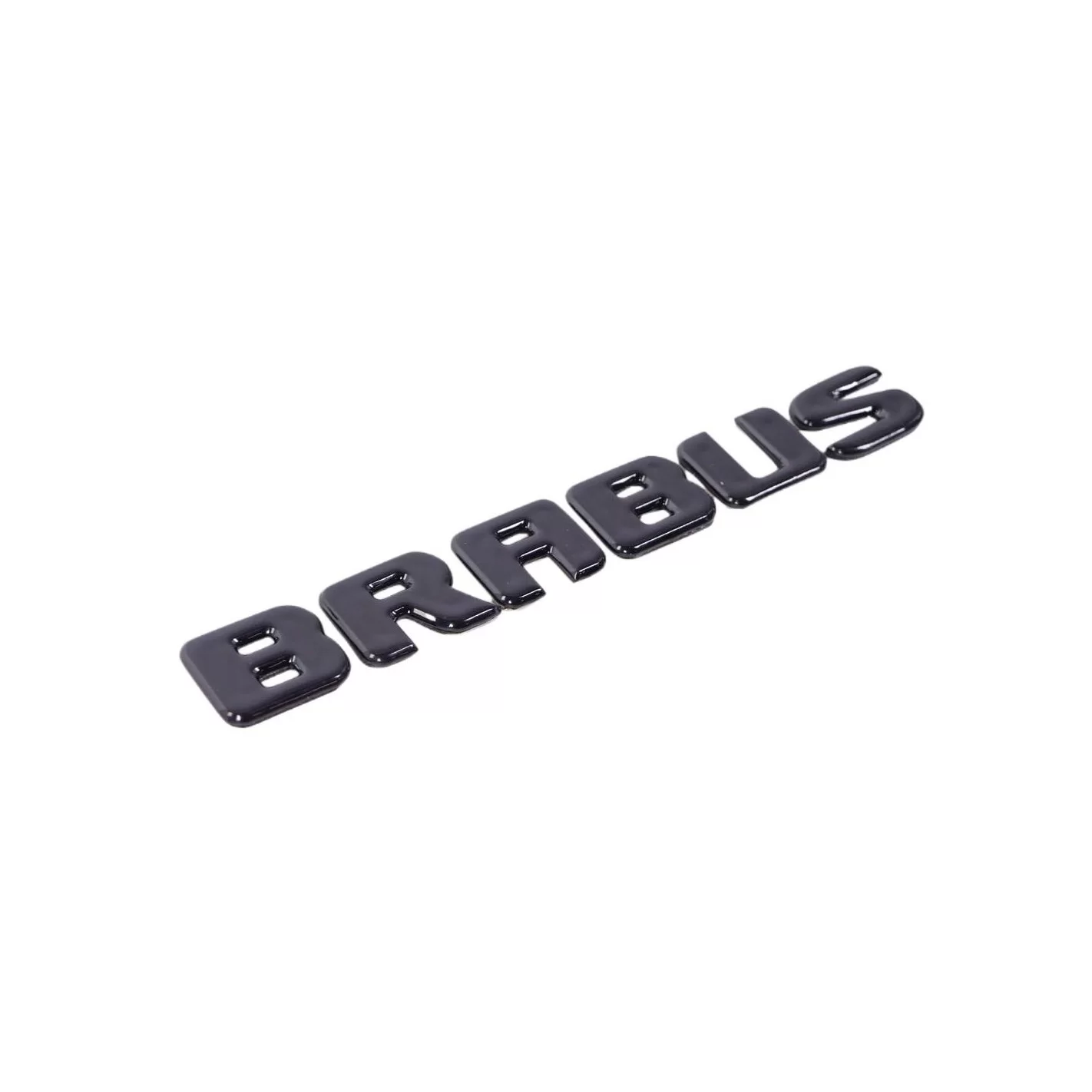 Metallic black Brabus style emblem logo badges for Mercedes-Benz W463A W464