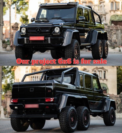 IN STOCK IN Europe! MERCEDES-BENZ W463 G WAGON 6X6 CONVERSION KIT