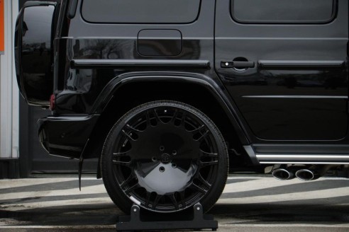 Brabus Monoblock M Platinum Edition Rims R22 black gloss for Mercedes-Benz W463A G-Class