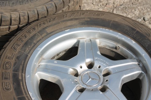 AMG Rims R18 with tires for Mercedes-Benz W463 G-Class 4pcs