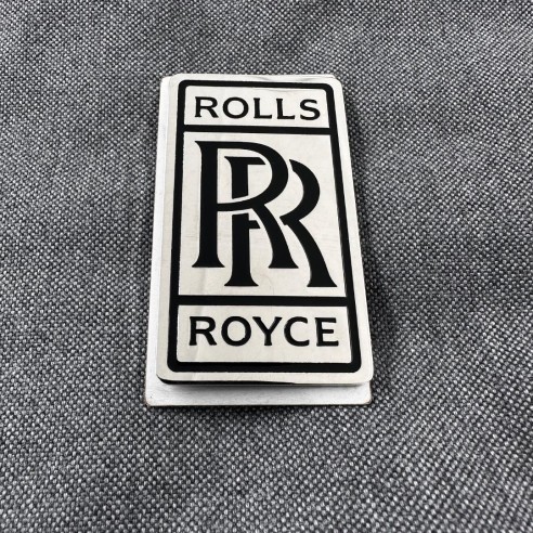 Metallic floor mats badges emblems set for Rolls-Royce Cullinan Phantom Ghost Wraith Spectre