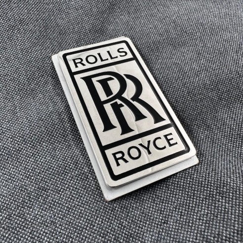 Metallic floor mats badges emblems set for Rolls-Royce Cullinan Phantom Ghost Wraith Spectre