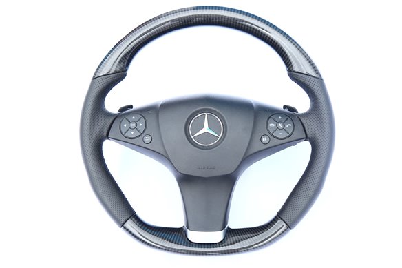 Mercedes-Benz E-Class W207, W212 Steering Wheel Carbon Leather