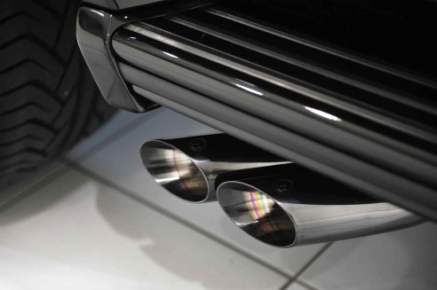 Stainless steel Brabus exhaust pipes tips chrome for Mercedes-Benz G-Class W463A W464