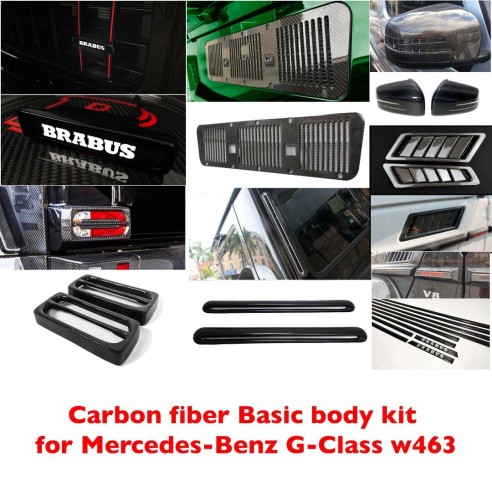 Carbon fiber Basic body kit for Mercedes-Benz G-Class w463