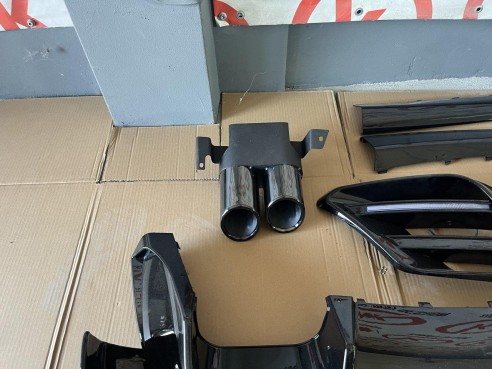 Plastic Brabus AERO BODY KIT set for Mercedes S-class W223 AMG car