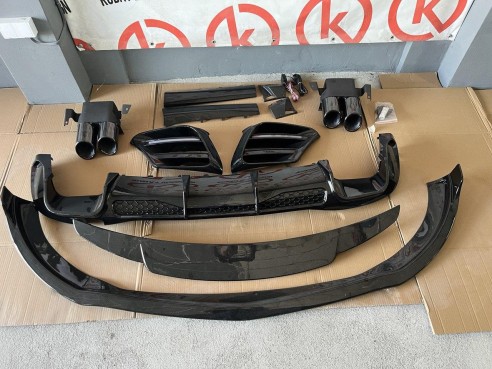 Plastic Brabus AERO BODY KIT set for Mercedes S-class W223 AMG car