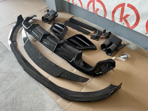 Plastic Brabus AERO BODY KIT set for Mercedes S-class W223 AMG car