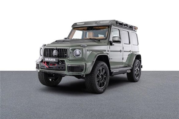 Conversion kit for mercedes-benz w463a g-wagon to brabus 800 stealth green 4x4 squared full