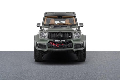 Conversion kit for mercedes-benz w463a g-wagon to brabus 800 stealth green 4x4 squared full