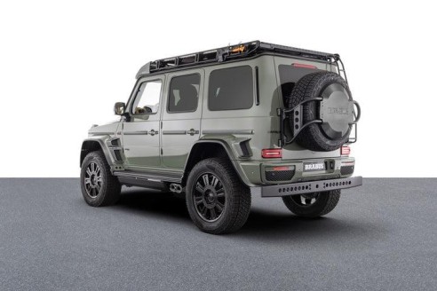 Conversion kit for mercedes-benz w463a g-wagon to brabus 800 stealth green 4x4 squared full