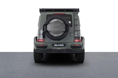 Conversion kit for mercedes-benz w463a g-wagon to brabus 800 stealth green 4x4 squared full