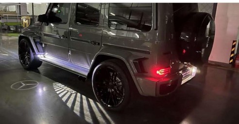 LIGHTING BRABUS LOGO LCD PROJECTOR FOR MERCEDES-BENZ W463A G-WAGON