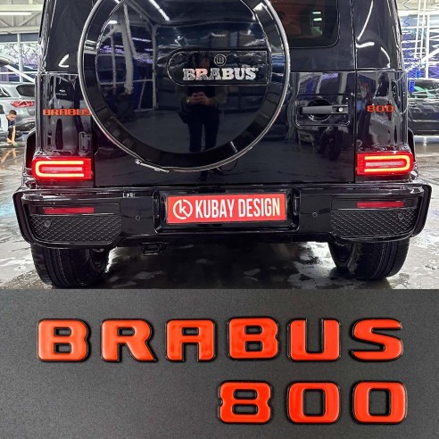 Tail badges Brabus 800 emblem logo W464 G-Class