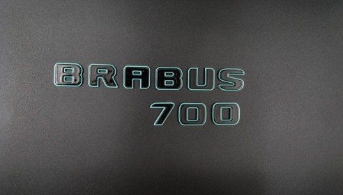 Metallic Brabus 700 Tiffany with Black emblems badges set for Mercedes-Benz G-class w463a w464