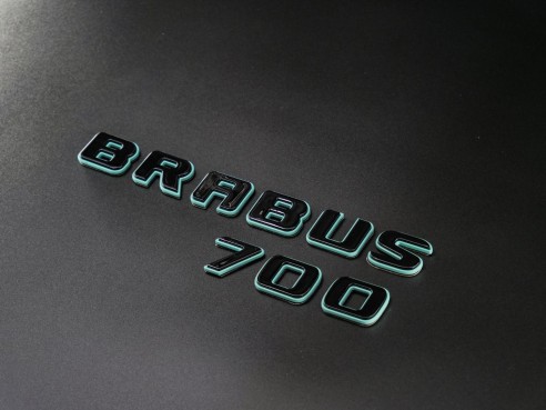 Metallic Brabus 700 Tiffany with Black emblems badges set for Mercedes-Benz G-class w463a w464