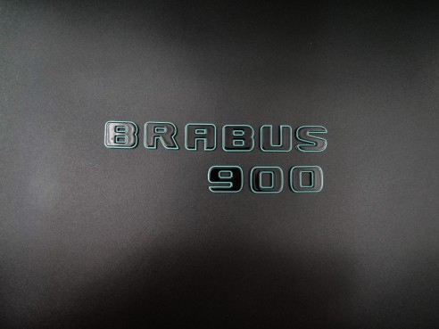 Metallic Brabus 900 Tiffany with Black emblems badges set for Mercedes-Benz G-class w463a w464