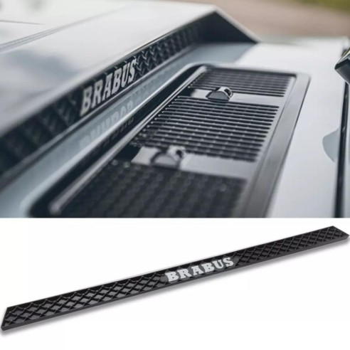 Plastic Brabus style WHITE hood scoop tail mesh for Mercedes Benz G class W464 W463a G63 G500 G350