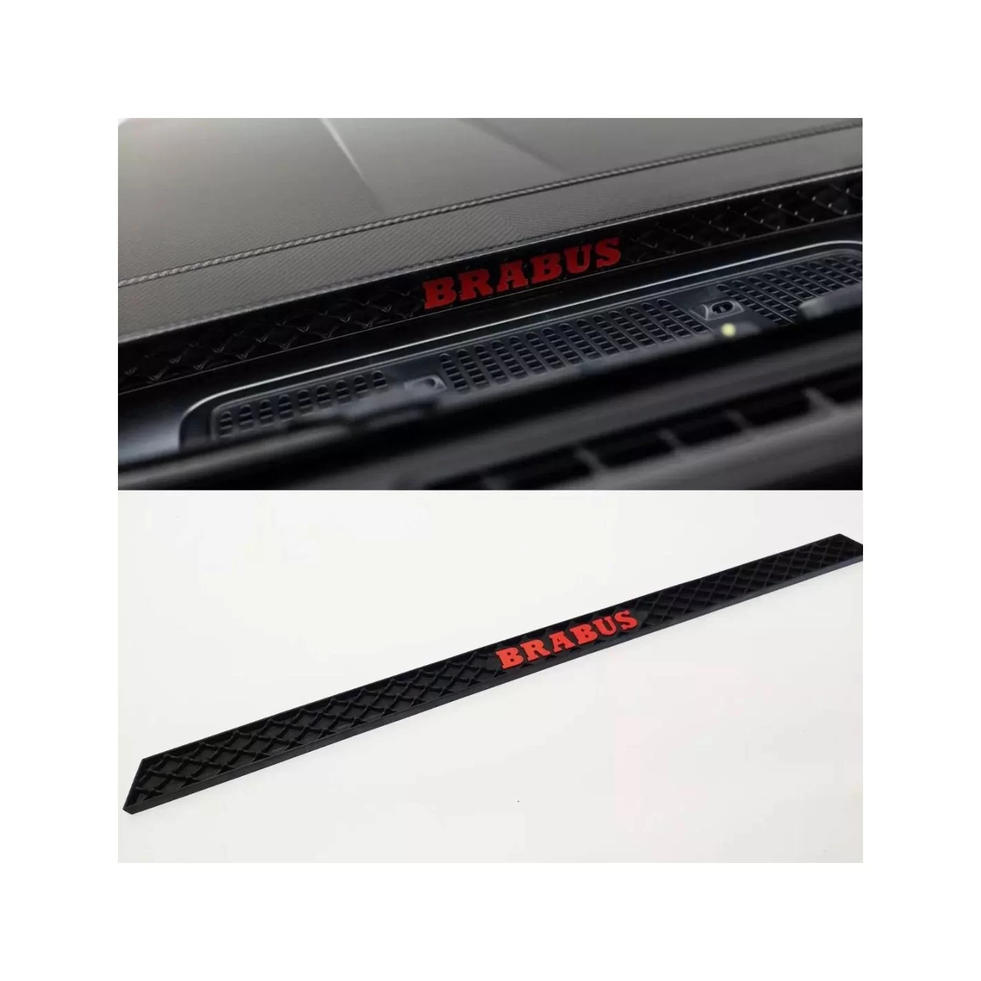 Plastic Brabus style RED hood scoop tail mesh for Mercedes Benz G class W464 W463a G63 G500 G350