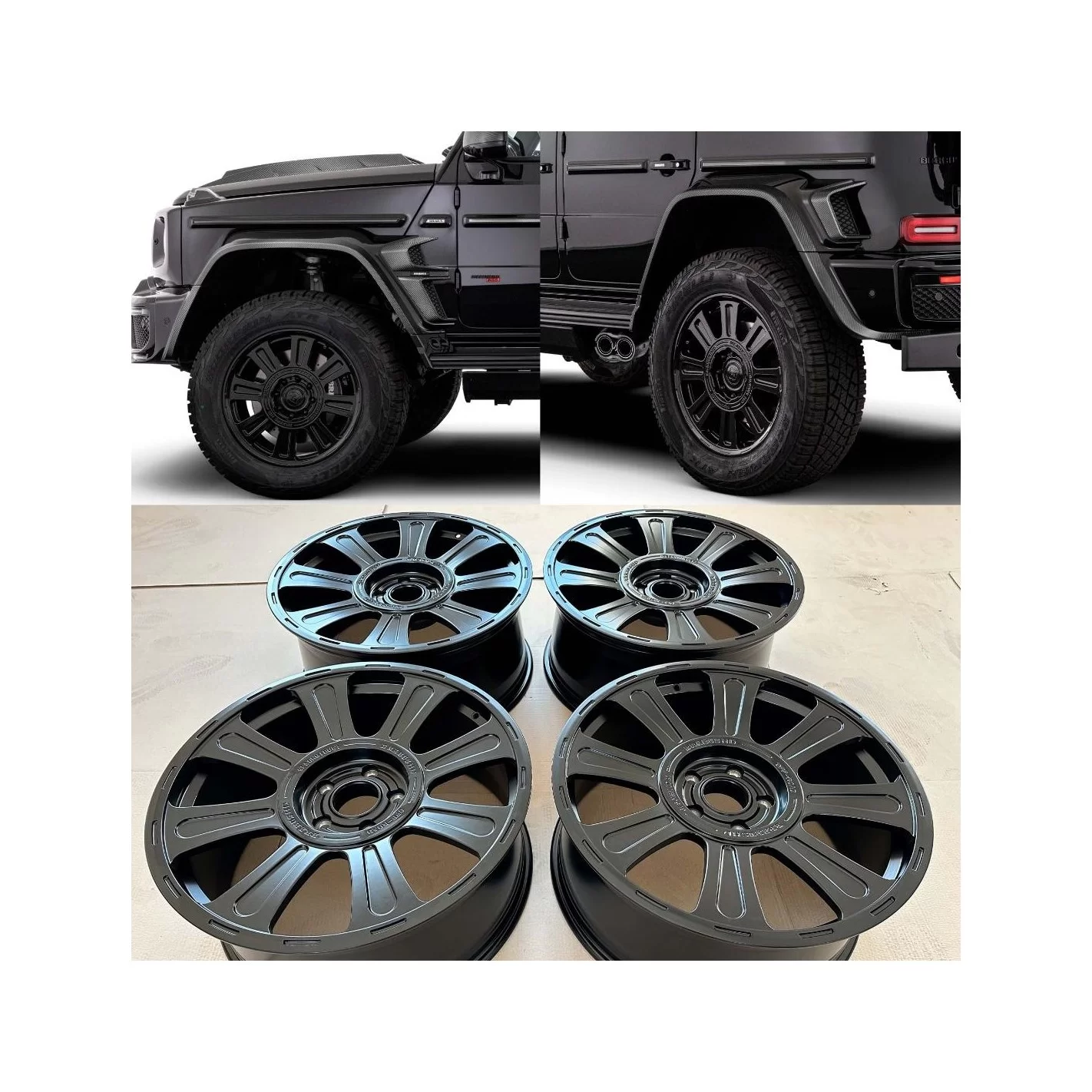 BRABUS 22 inch rim set Monoblock HD for Mercedes-Benz W463A 4x4 G-Wagon