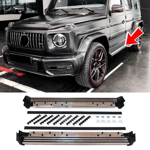 Сhrome W463A Side Step Running Boards for Mercedes-Benz G-Class