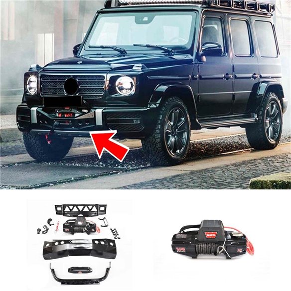 Winch mount kit W463A for Mercedes-Benz AMG bumper