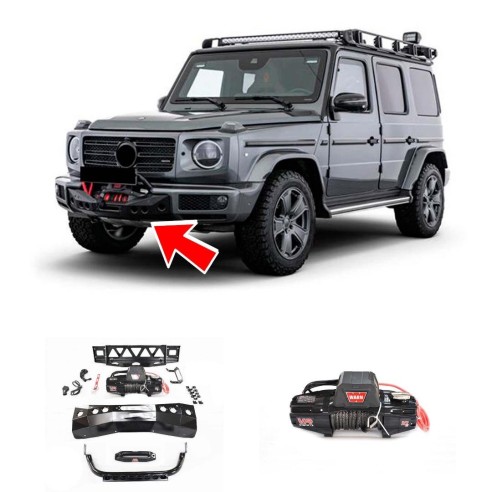 Winch mount kit W463A for Mercedes-Benz G500 bumper