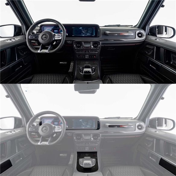 BRABUS Carbon Package Interior trim I glossy for Mercedes W463A