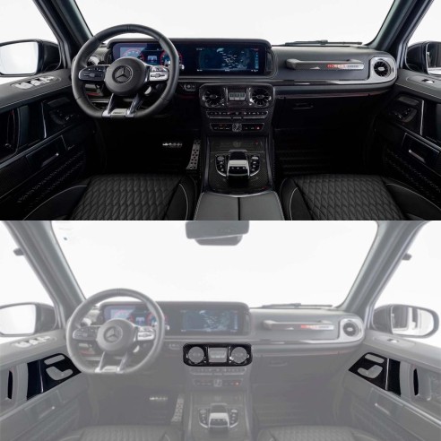 BRABUS Carbon Package Interior trim II glossy for Mercedes W463A