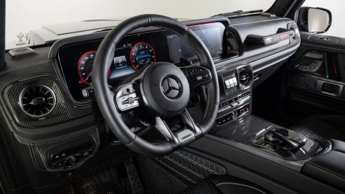 BRABUS Carbon Package Interior trim III glossy for Mercedes W463A