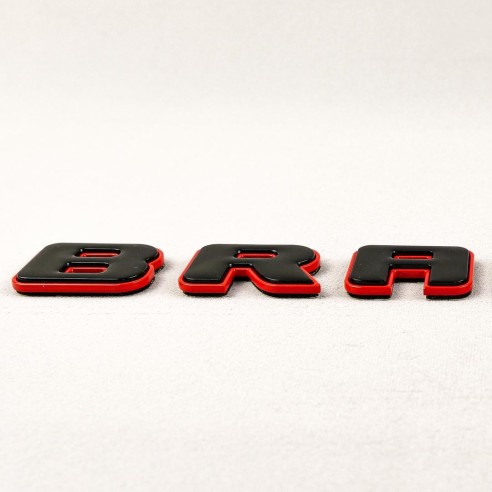 Tail badges Brabus 800 emblem red with black logo W463A G-Class