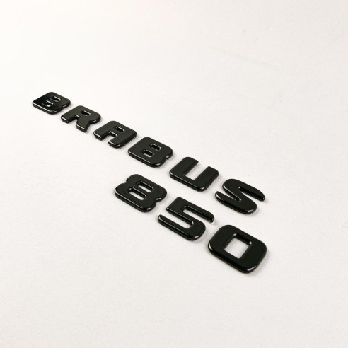 Tail badges Brabus 850 emblem for W223 Mercedes-Benz S-class