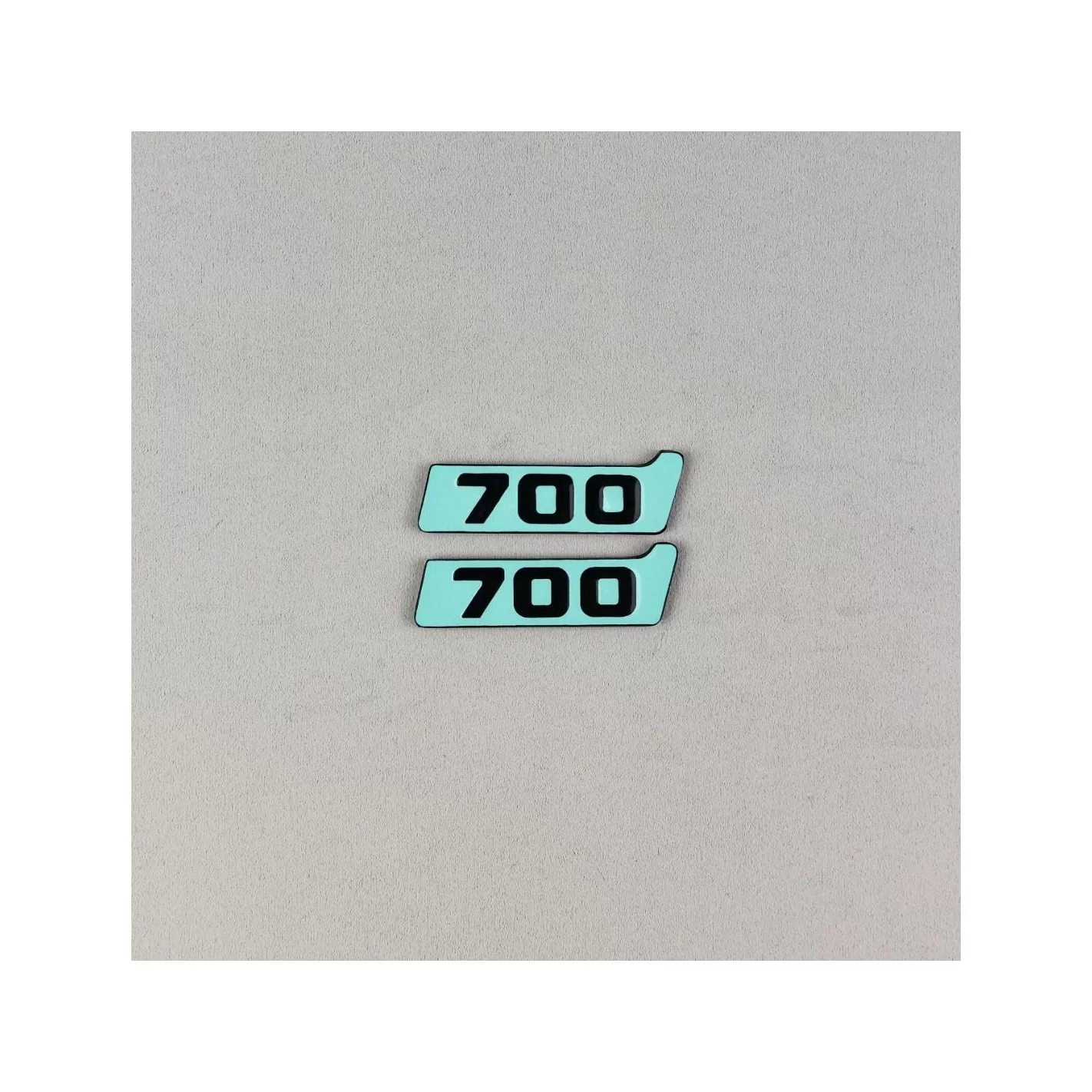 Metallic Brabus 700 BITURBO Tiffany fenders emblem logo badges for Mercedes-Benz W463A G-Class