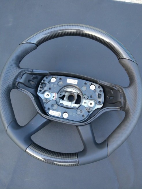 Mercedes-Benz S-Class W221 Steering Wheel Carbon Leather