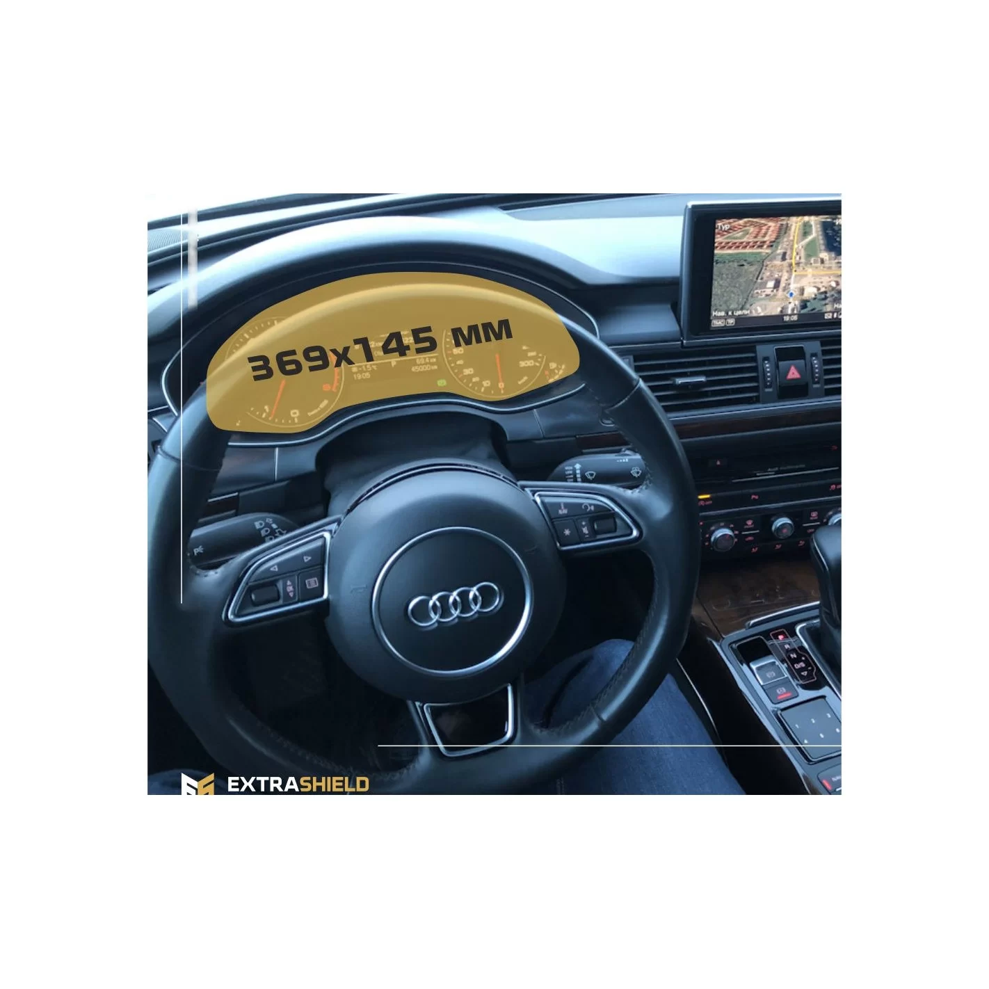 Audi A6 (?8) 2018 - Present Digital Speedometer ExtraShield Screeen Protector