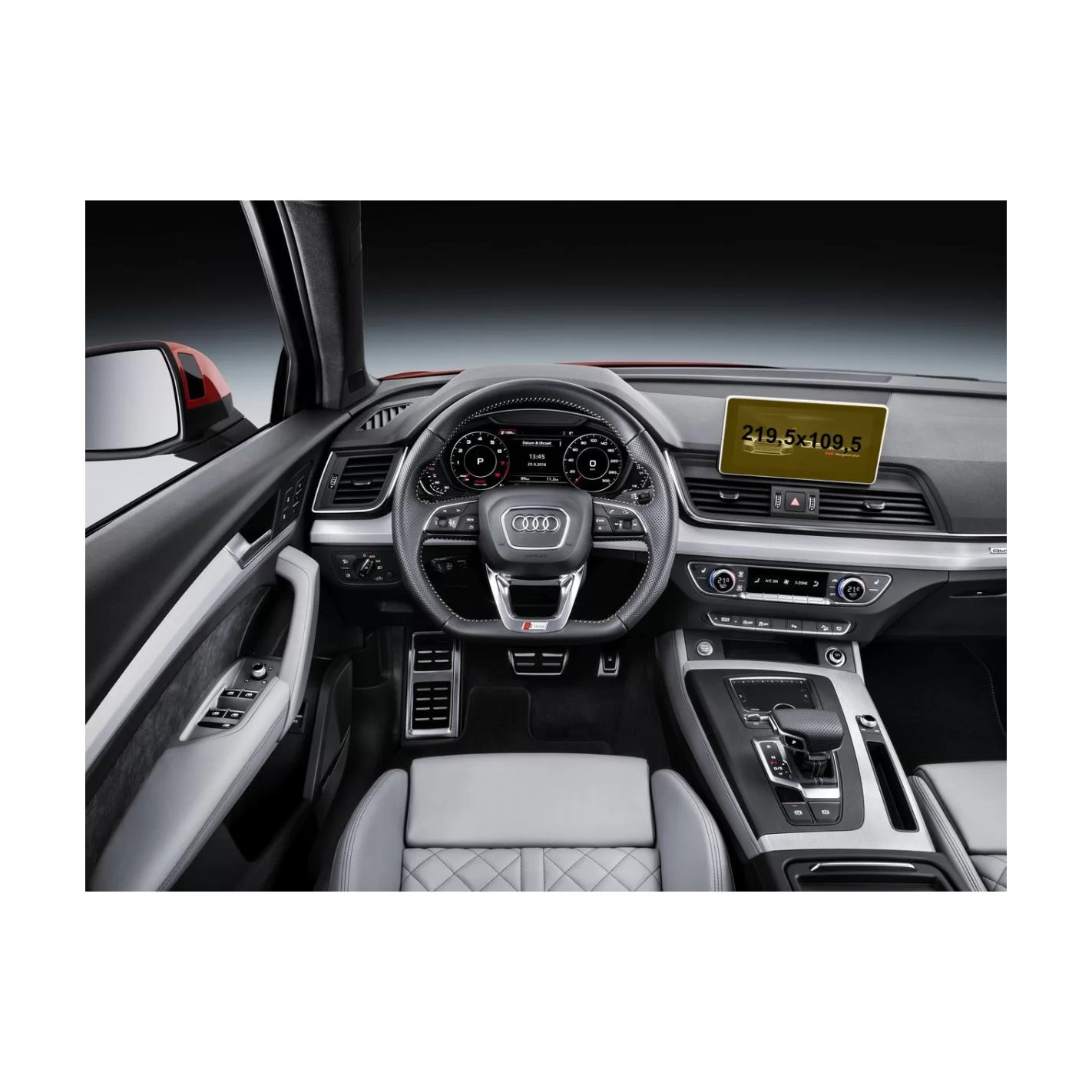 Audi Q5 II (FY) Facelift 2019 - Present Multimedia MMI 8,3" ExtraShield Screeen Protector