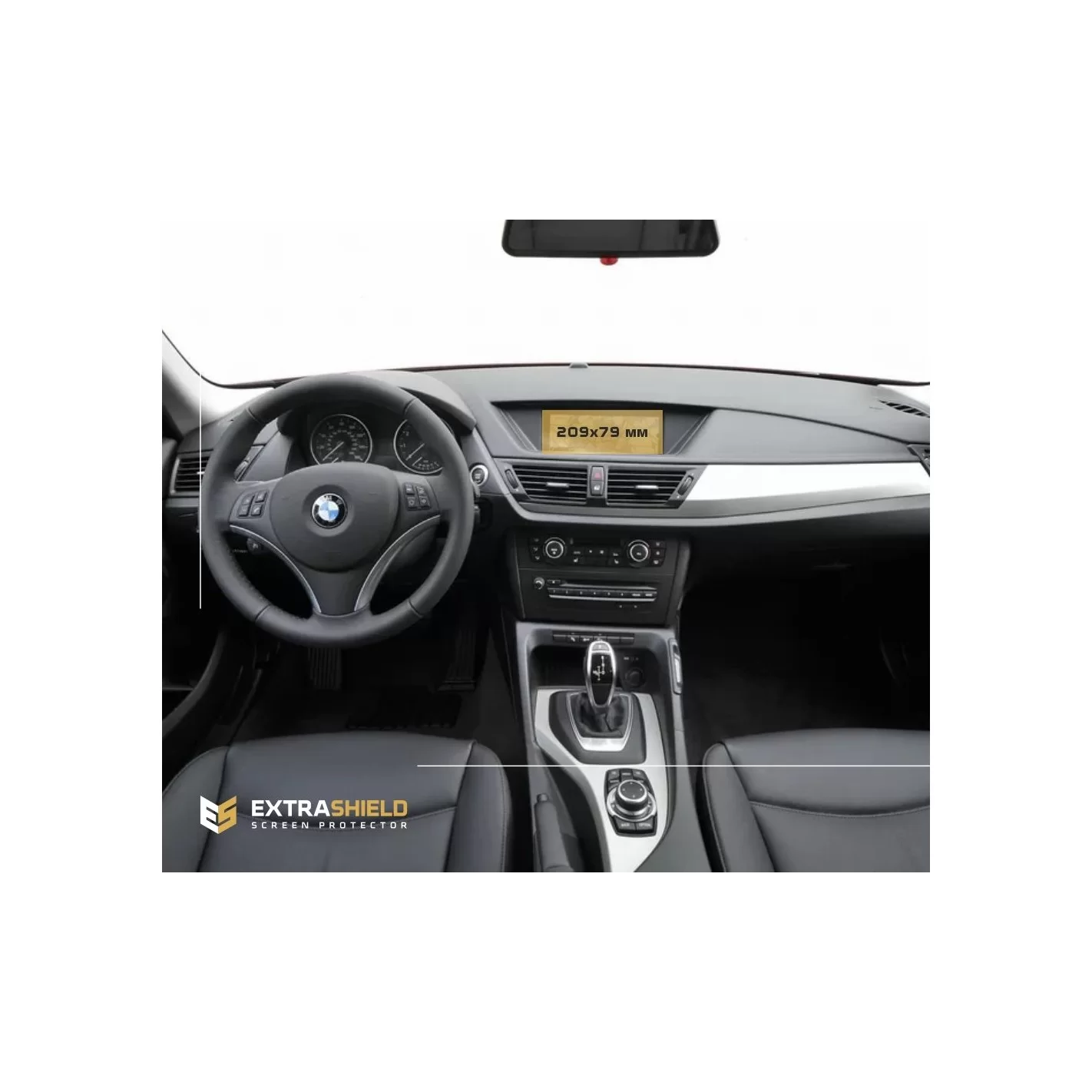 BMW X1 (E84) 2009 - 2012 Multimedia 8,8" ExtraShield Screeen Protector