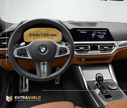 BMW 4 Series (G22) 2020 - Present Digital Speedometer (without sensor) 12,3" ExtraShield Screeen Protector