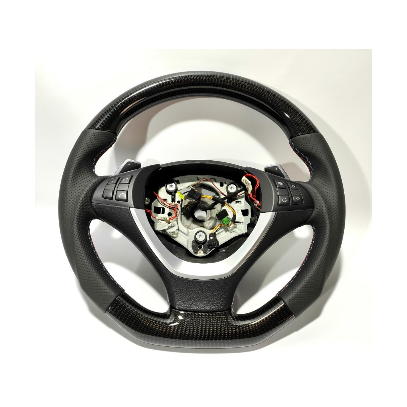 BMW E70 E71 X5 X6 Steering Wheel Carbon Leather M-pack