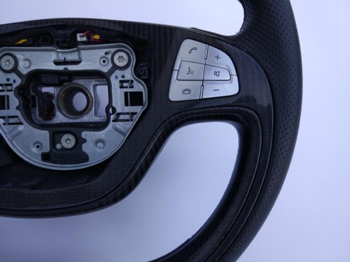 Mercedes-Benz S-Class W222 Steering Wheel Carbon Leather