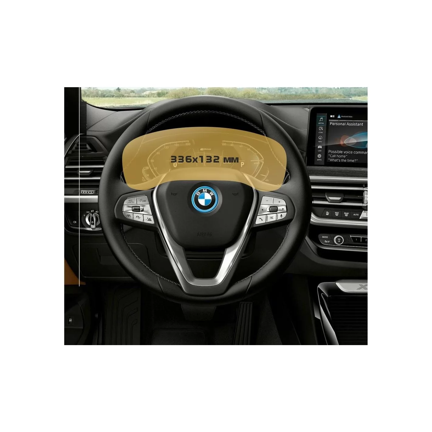 BMW X3 (F25) 2010 - 2017 Multimedia NBT EVO 10,2" ExtraShield Screeen Protector