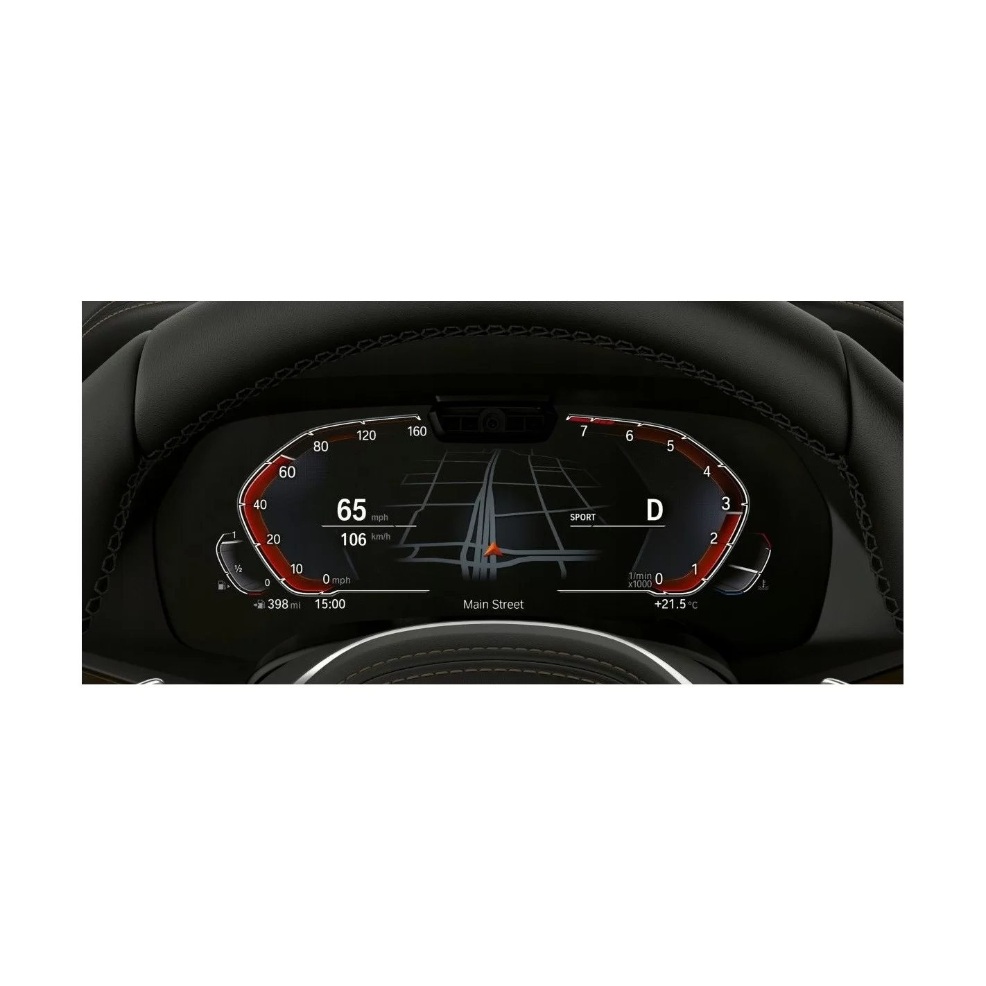 BMW 6 Series (G32) 2017 - 2020 Digital Speedometer (with sensor) 12,3" ExtraShield Screeen Protector