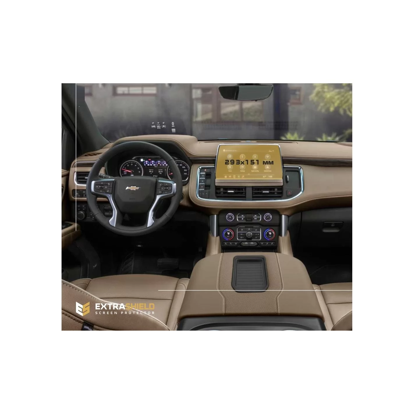 Chevrolet Tahoe 2019 - 2022 Multimedia ExtraShield Screeen Protector